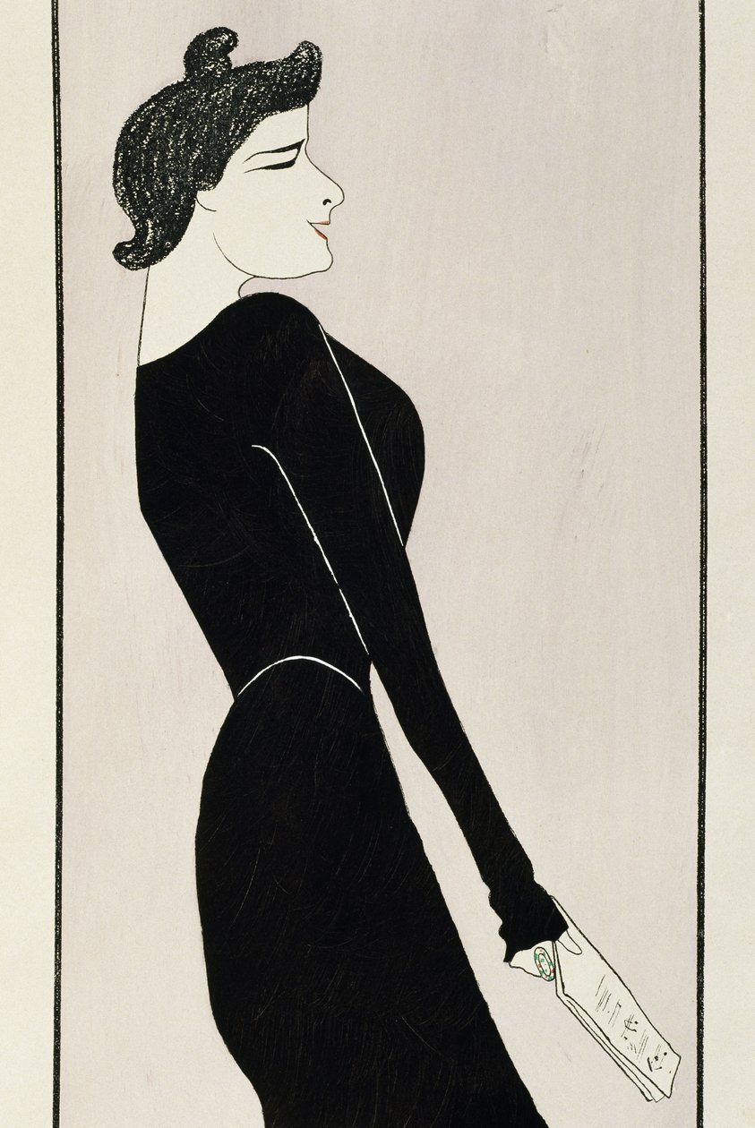 Portret Lucienne Breval (Zurych autorstwa Leonetto Cappiello