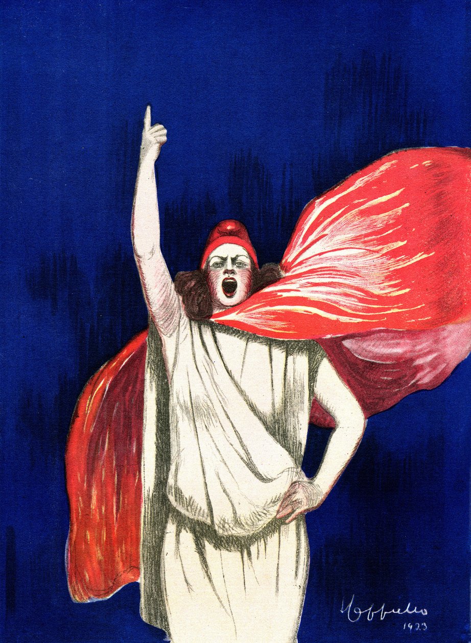 Plakat "The Daily" autorstwa Leonetto Cappiello (1875-1942) z 1923 r. Kolekcja prywatna autorstwa Leonetto Cappiello
