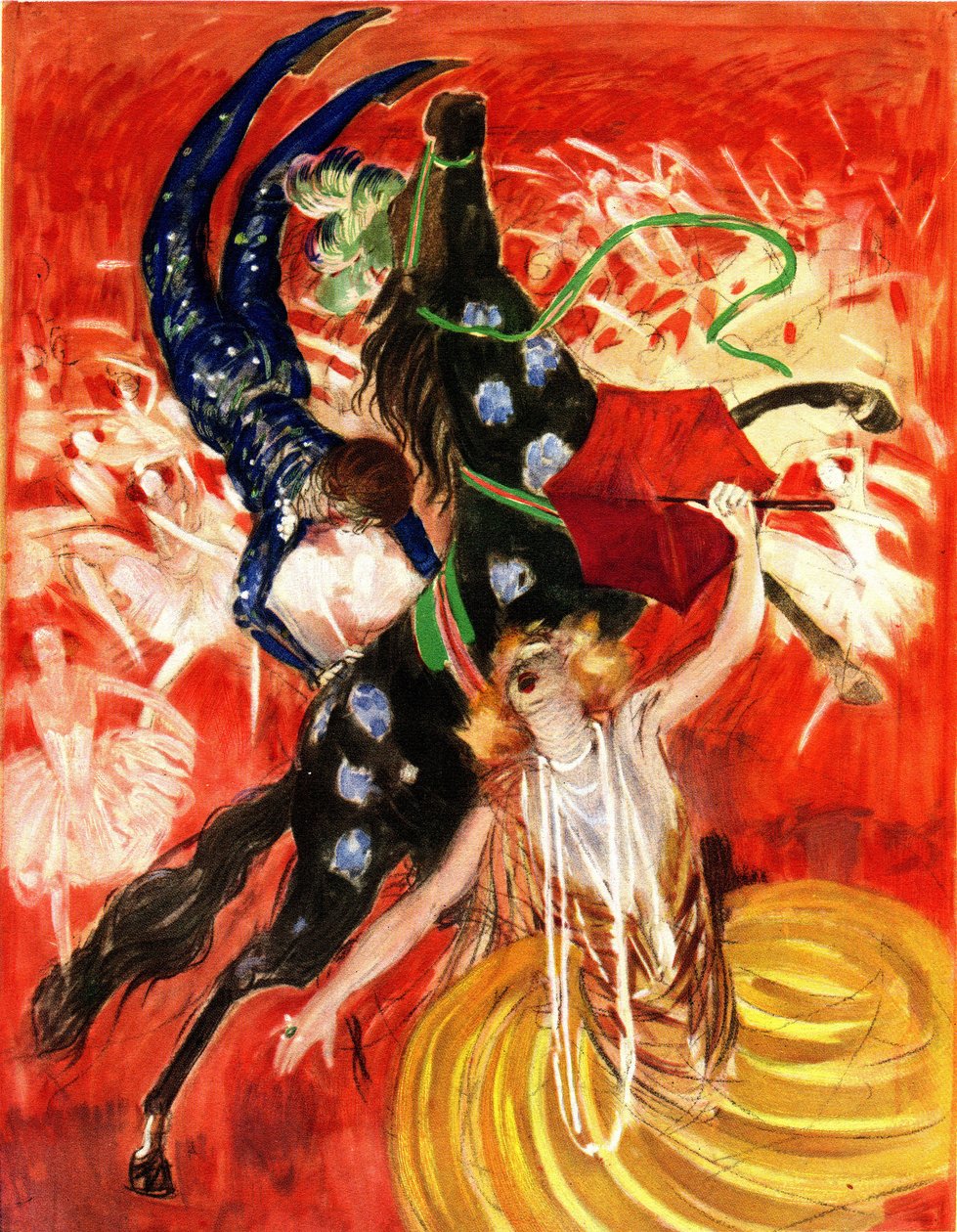 Cyrk - kompozycja Leonetto Cappiello (1875-1942) z 1923 roku autorstwa Leonetto Cappiello
