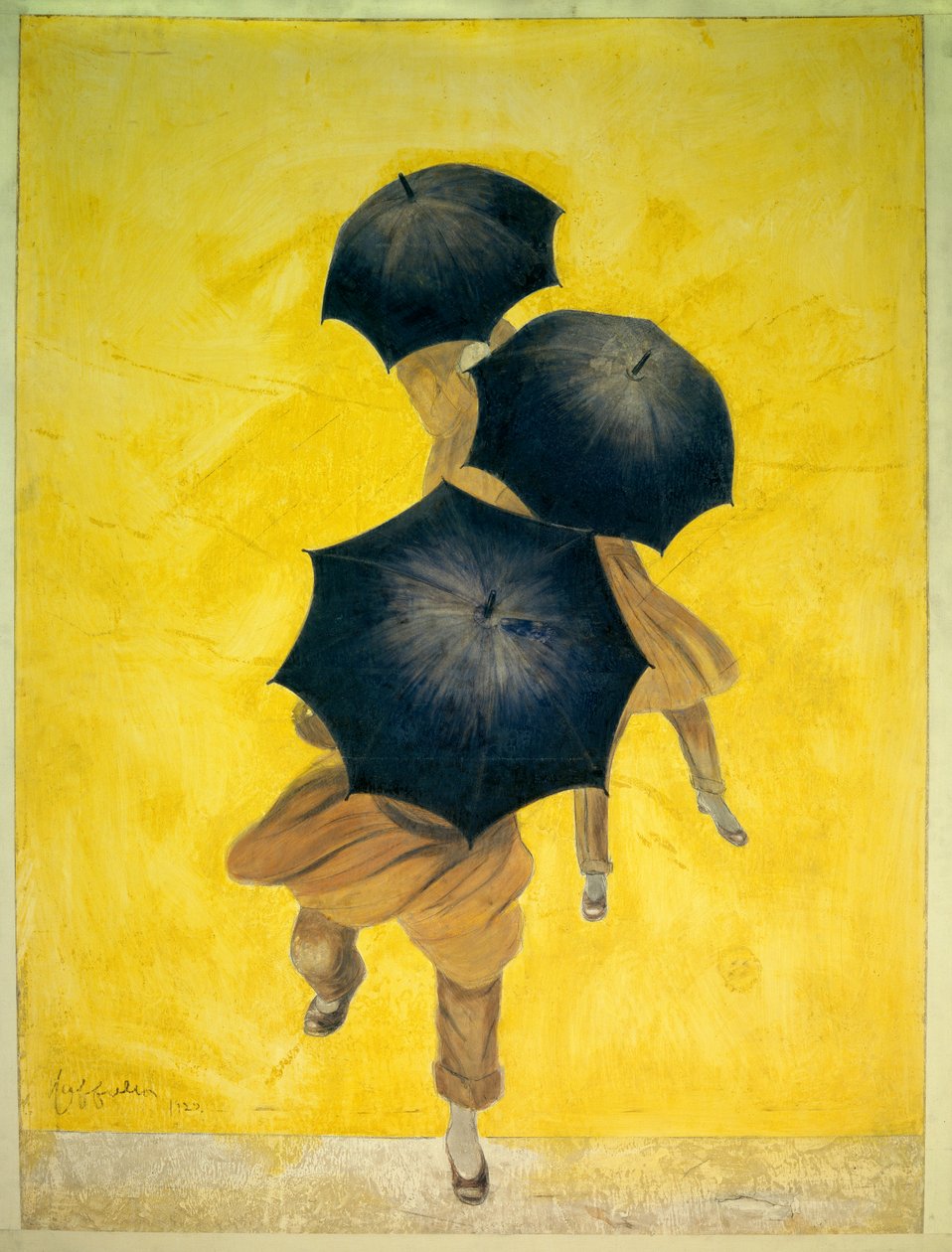 Parasole biesiada 1922 autorstwa Leonetto Cappiello