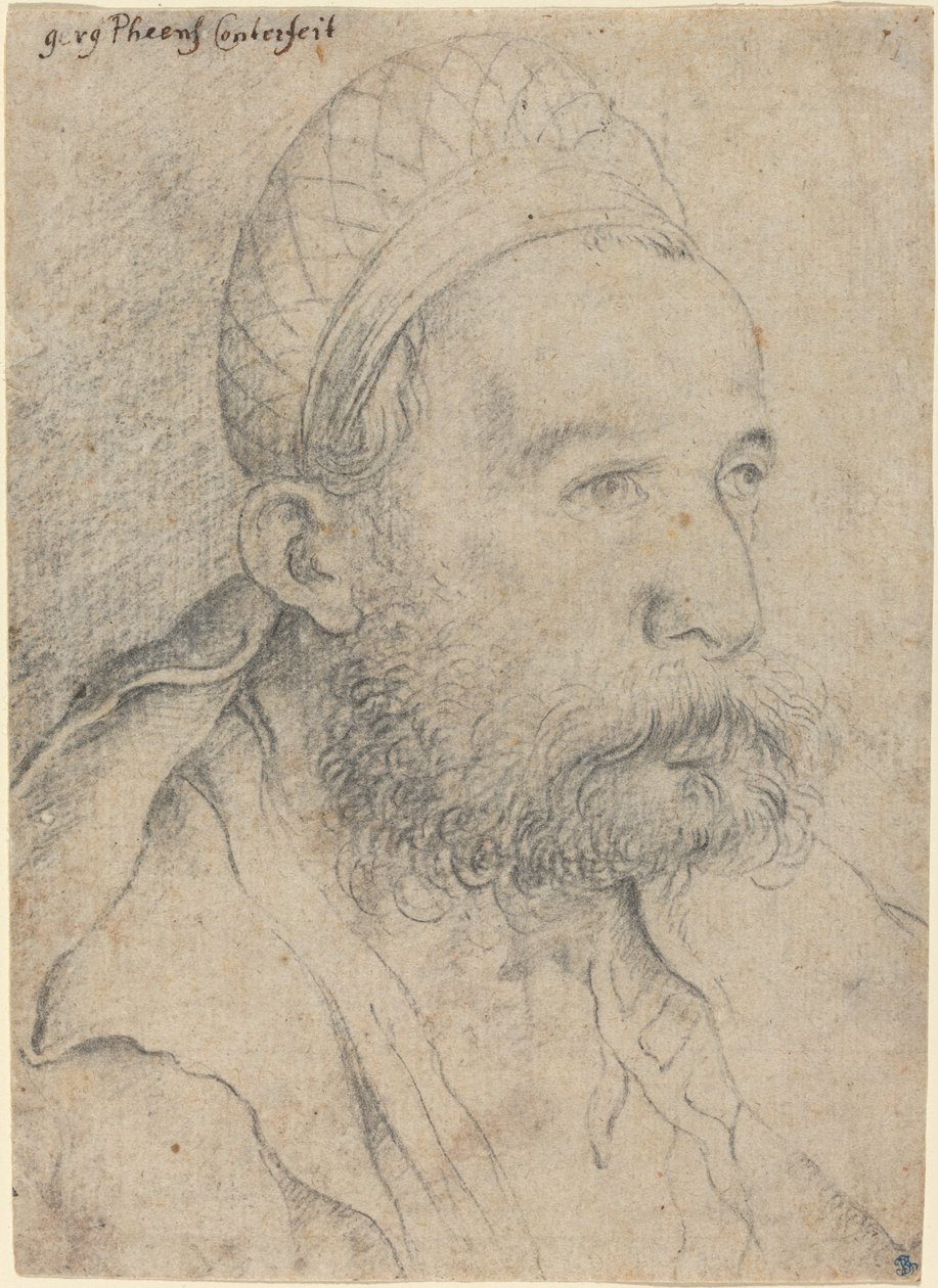 Portret mężczyzny autorstwa Leonhard Beck