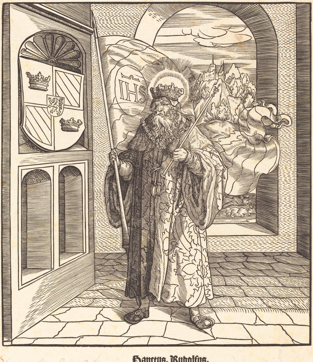 Święty Rudolf autorstwa Leonhard Beck
