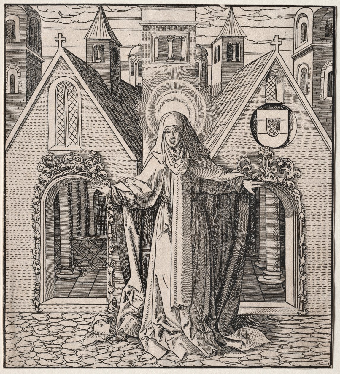 Sancta Rega, 1512-1516. autorstwa Leonhard Beck