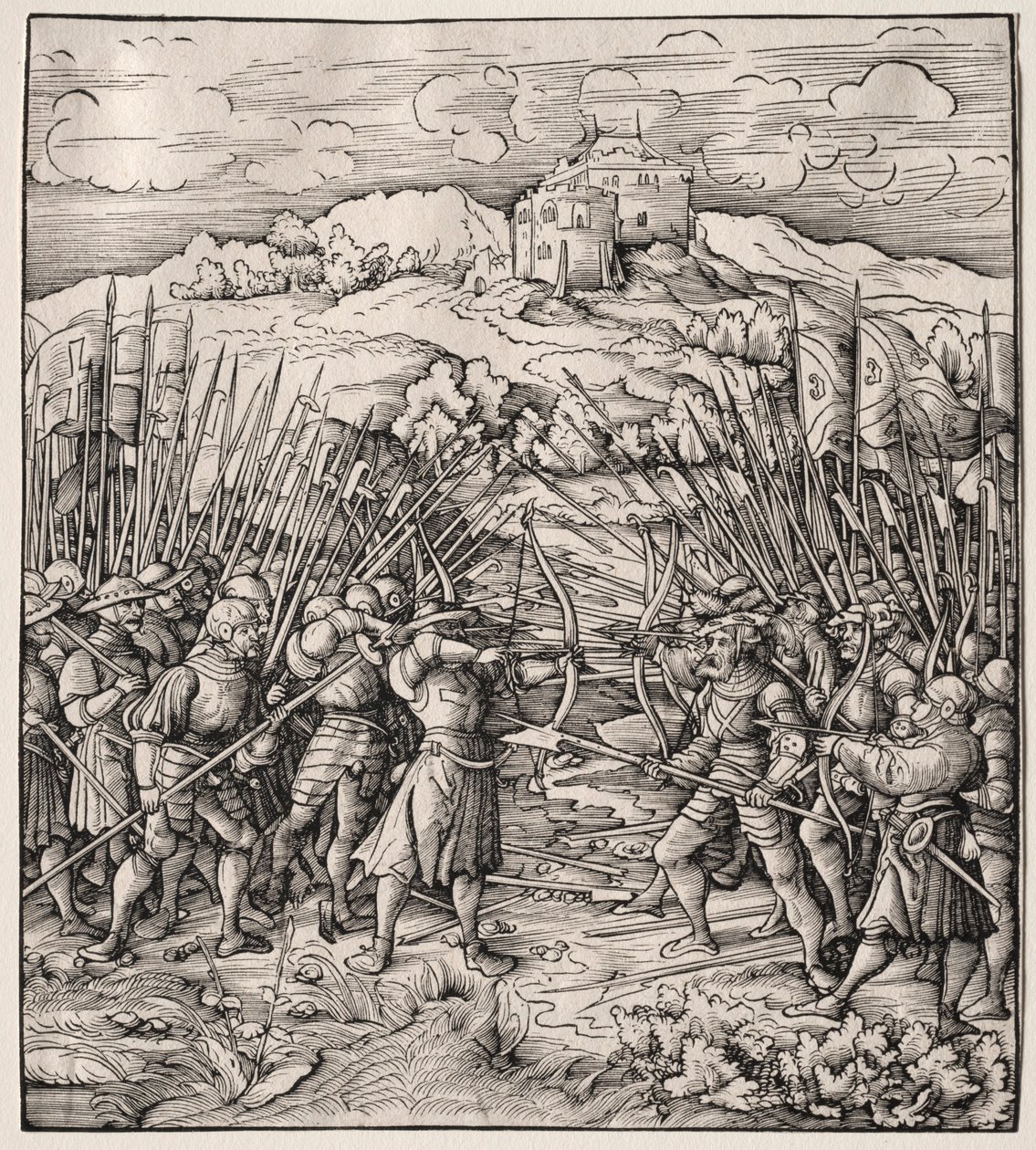 Bitwa przeciw Błękitnej Kompanii, 1512-1518. autorstwa Leonhard Beck