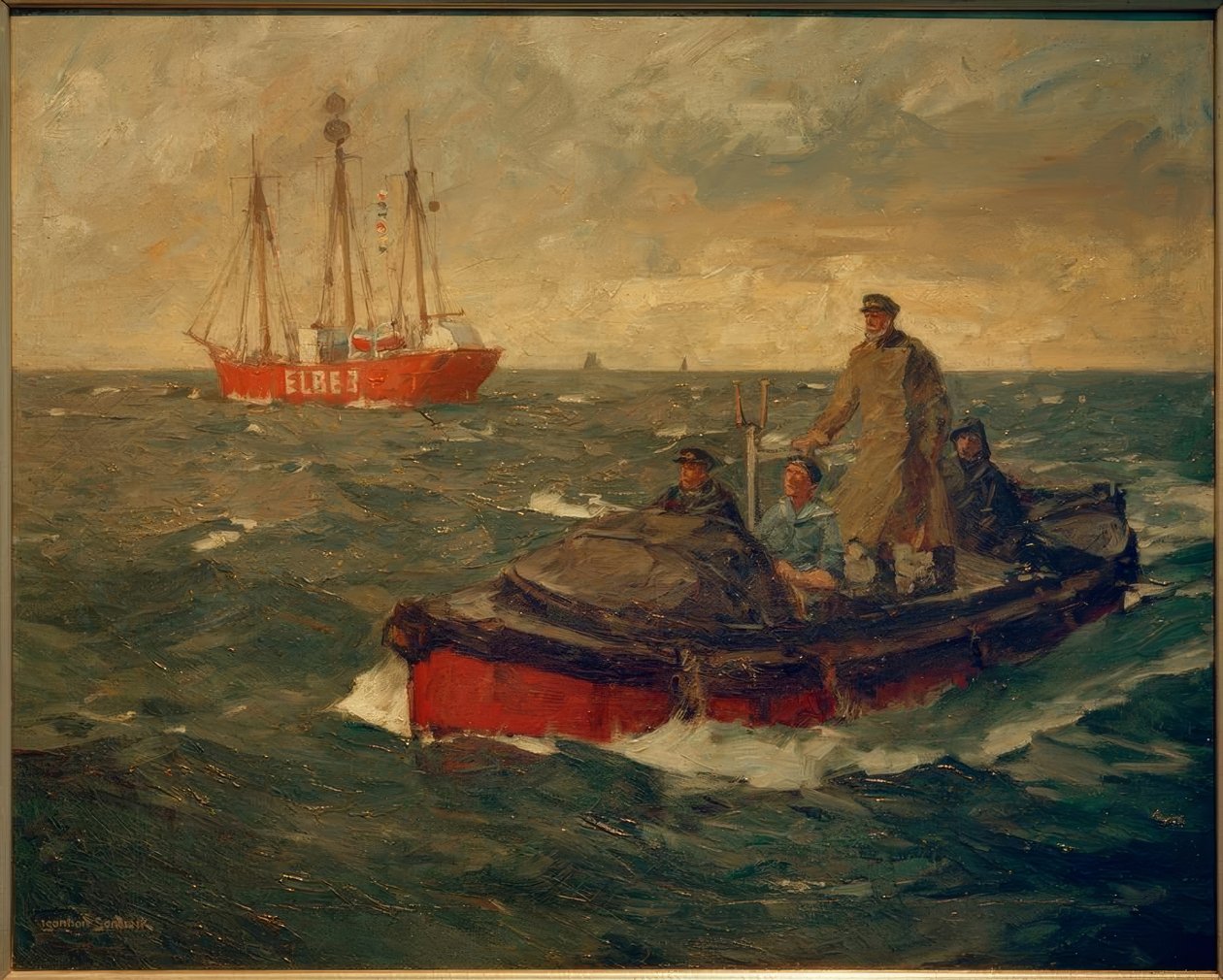 Nadchodzi pilot autorstwa Leonhard Sandrock