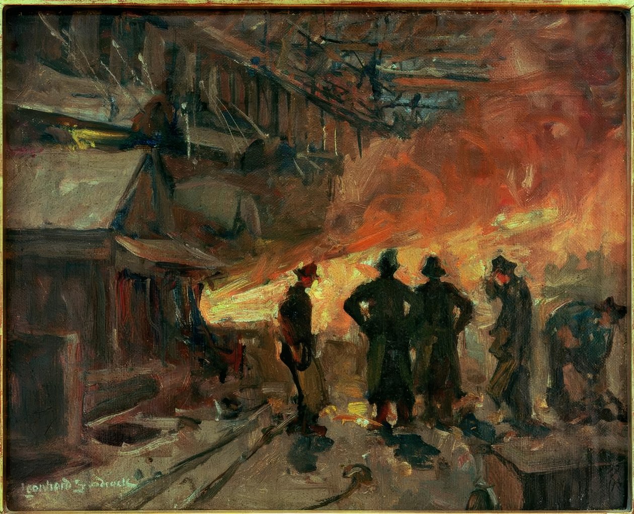 W Thomaswerk (Gutehoffnungshütte Oberhausen) autorstwa Leonhard Sandrock