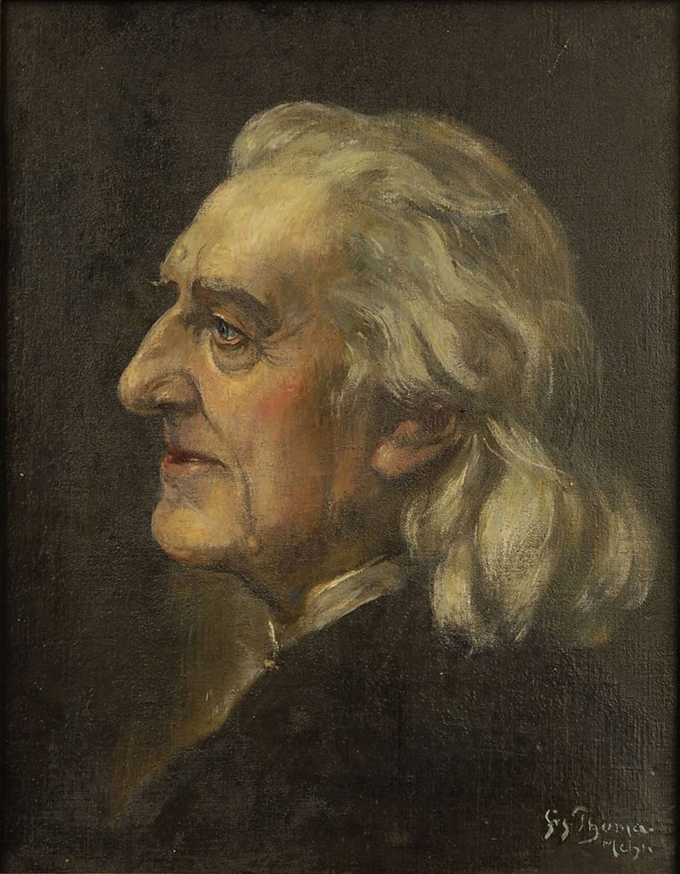 Portret Franciszka Liszta 1811-1886 autorstwa Leonhard Thoma