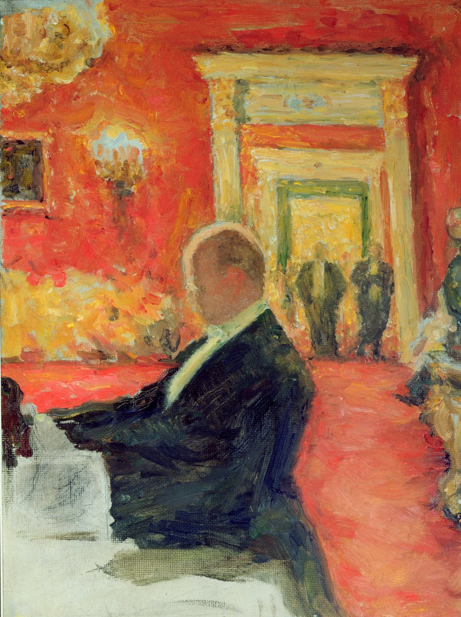 Portret Siergieja Prokofiewa przy pracy, 1937 autorstwa Leonid Osipovic Pasternak