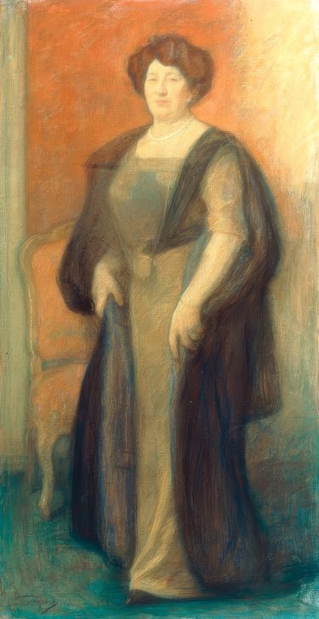 Portret Anny Borisovny Wisotskiej autorstwa Leonid Osipovic Pasternak
