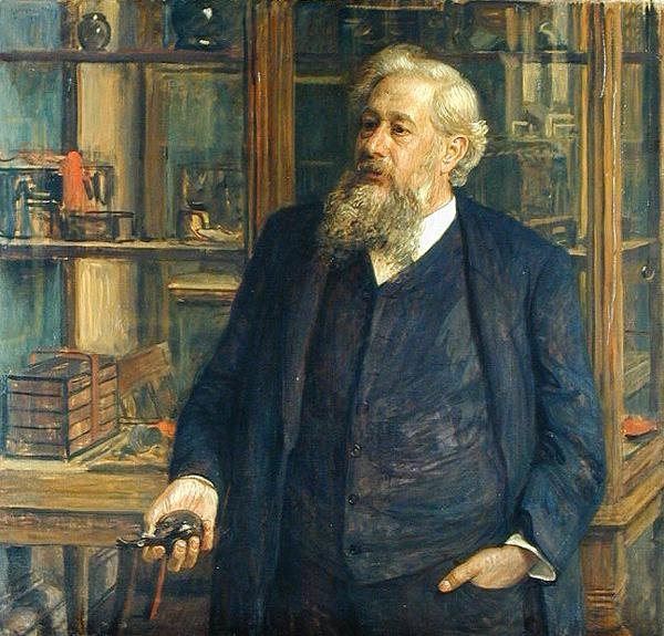 Portret Justusa Brinckmanna (1843-1915) 1901 autorstwa Leopold Karl Walter von Kalckreuth