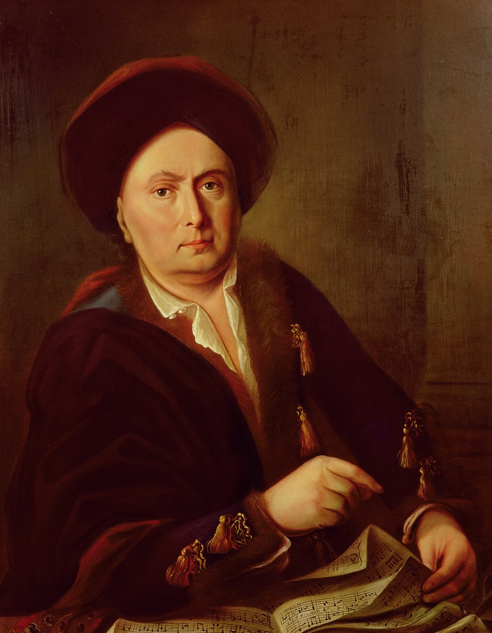 Portret dziadka Beethovena autorstwa Leopold Radoux