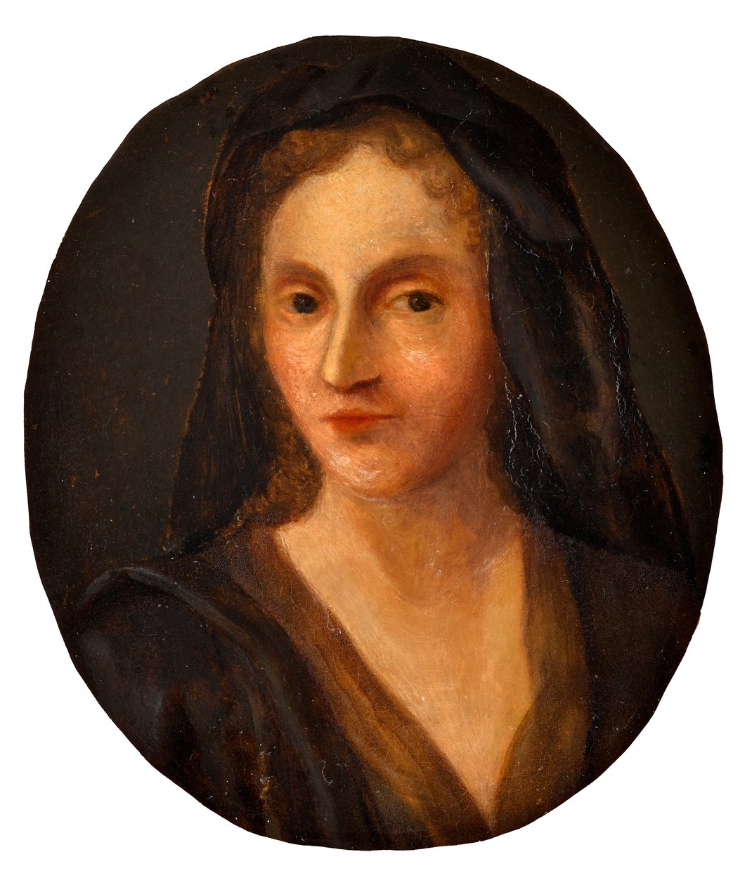 portret damy autorstwa Leopold Blonder