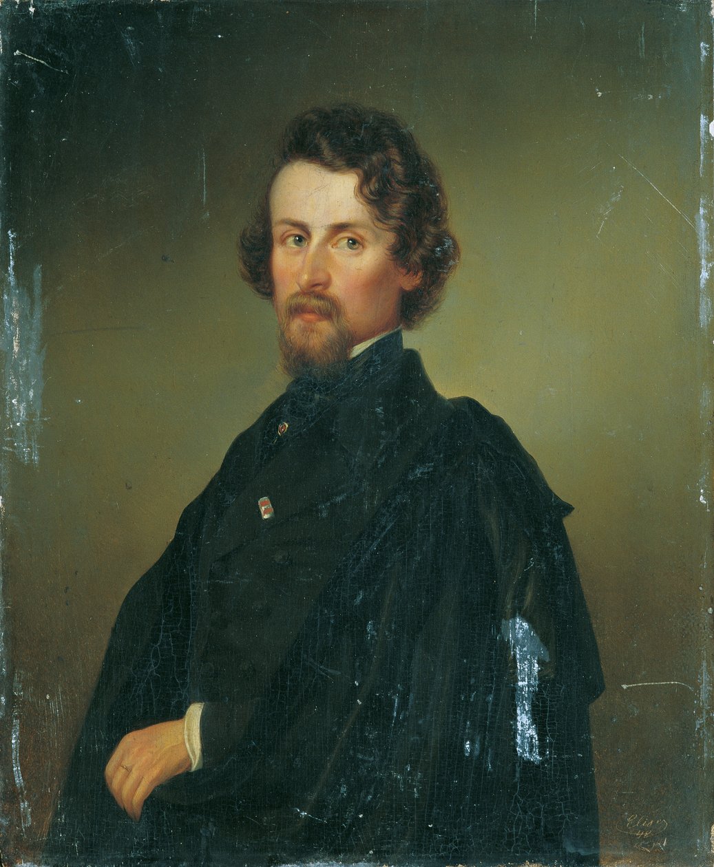 Malarz Joseph Carl Berthold Püttner autorstwa Leopold Blonder
