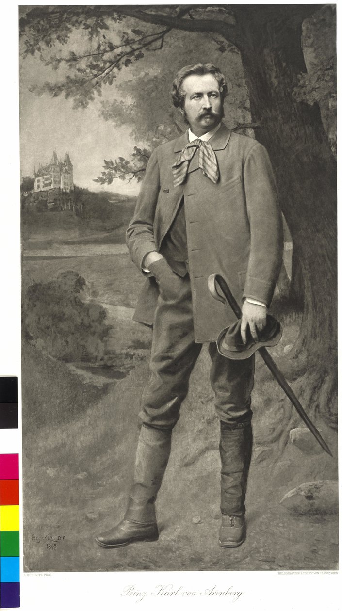 Karol książę i książę Arenberg autorstwa Leopold Stephan (after) Horovitz