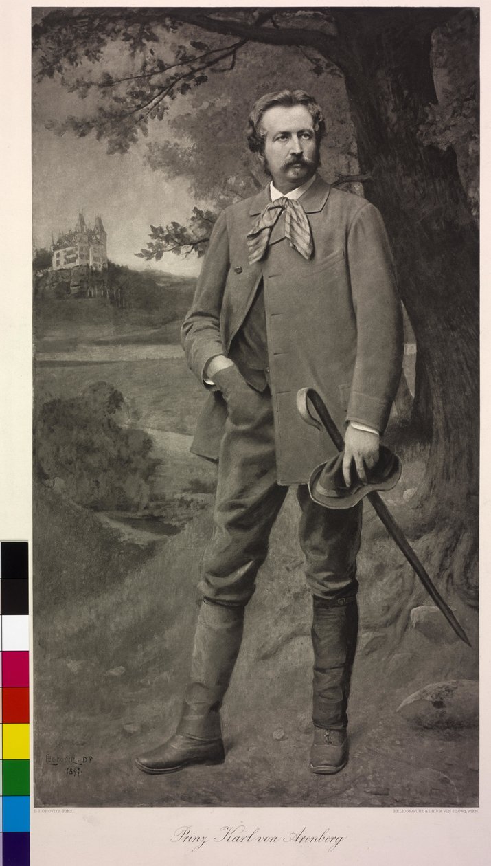 Książę Karol z Arenbergu autorstwa Leopold Stephan (after) Horovitz