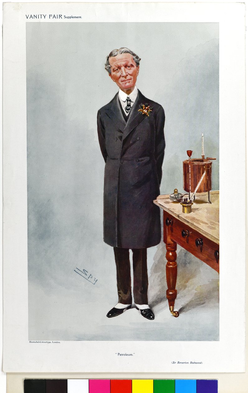 Ropa naftowa (Sir Boverton Redwood) autorstwa Leslie Matthew (1851 1922) Ward