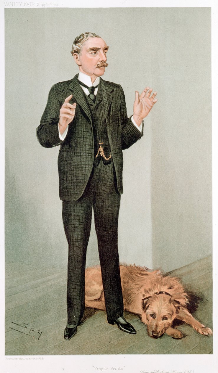Edward Richard Henry, brytyjski wynalazca odcisków palców, 1905 autorstwa Leslie Matthew Ward