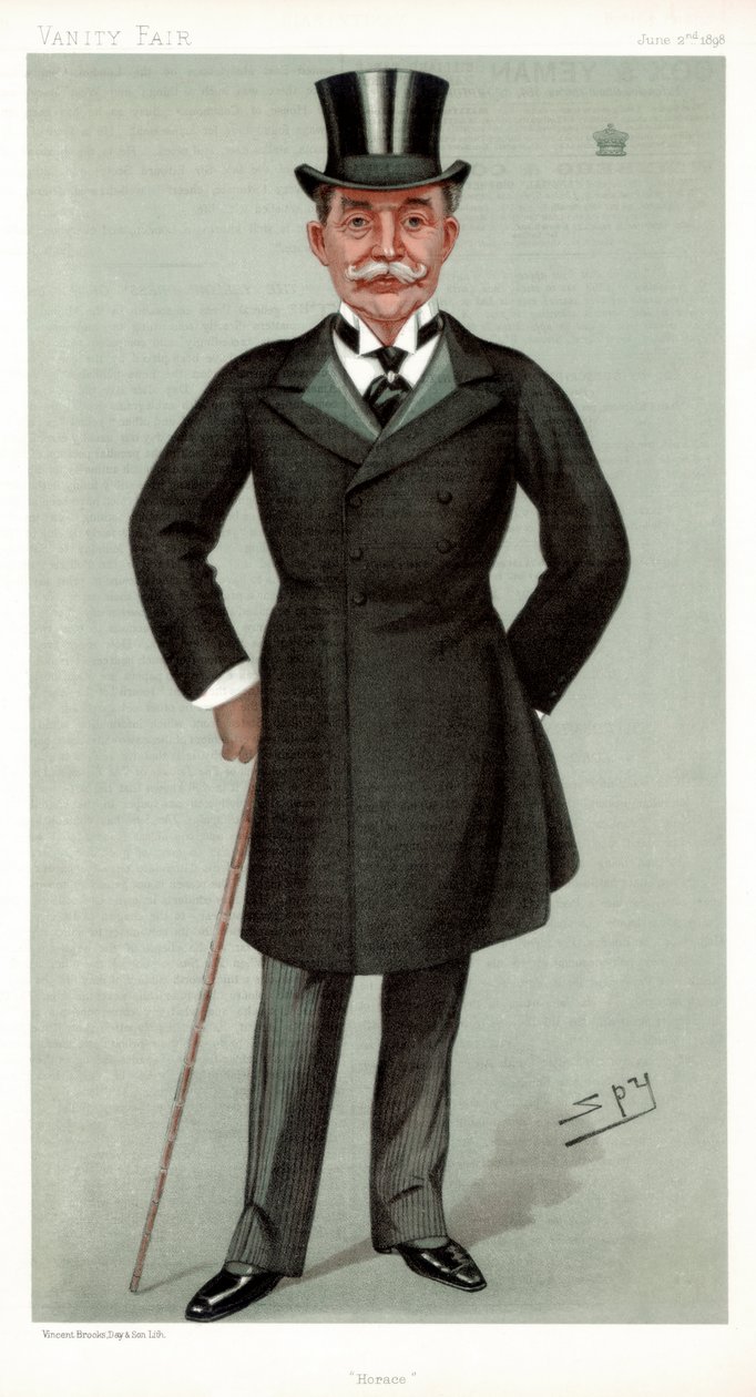 Horace, Lord Farquhar, brytyjski finansista i polityk, 1898. autorstwa Leslie Matthew Ward