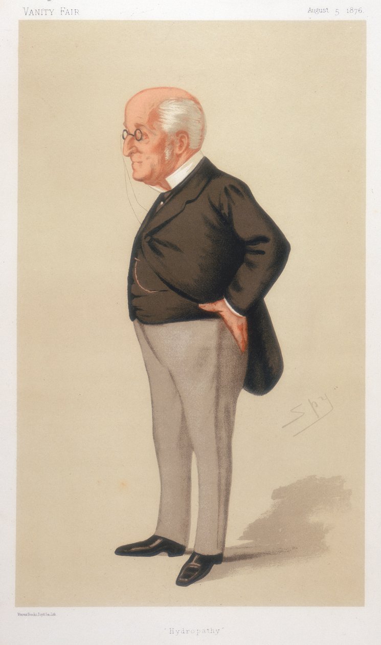 James Manby Gully, brytyjski lekarz, 1876 autorstwa Leslie Matthew Ward