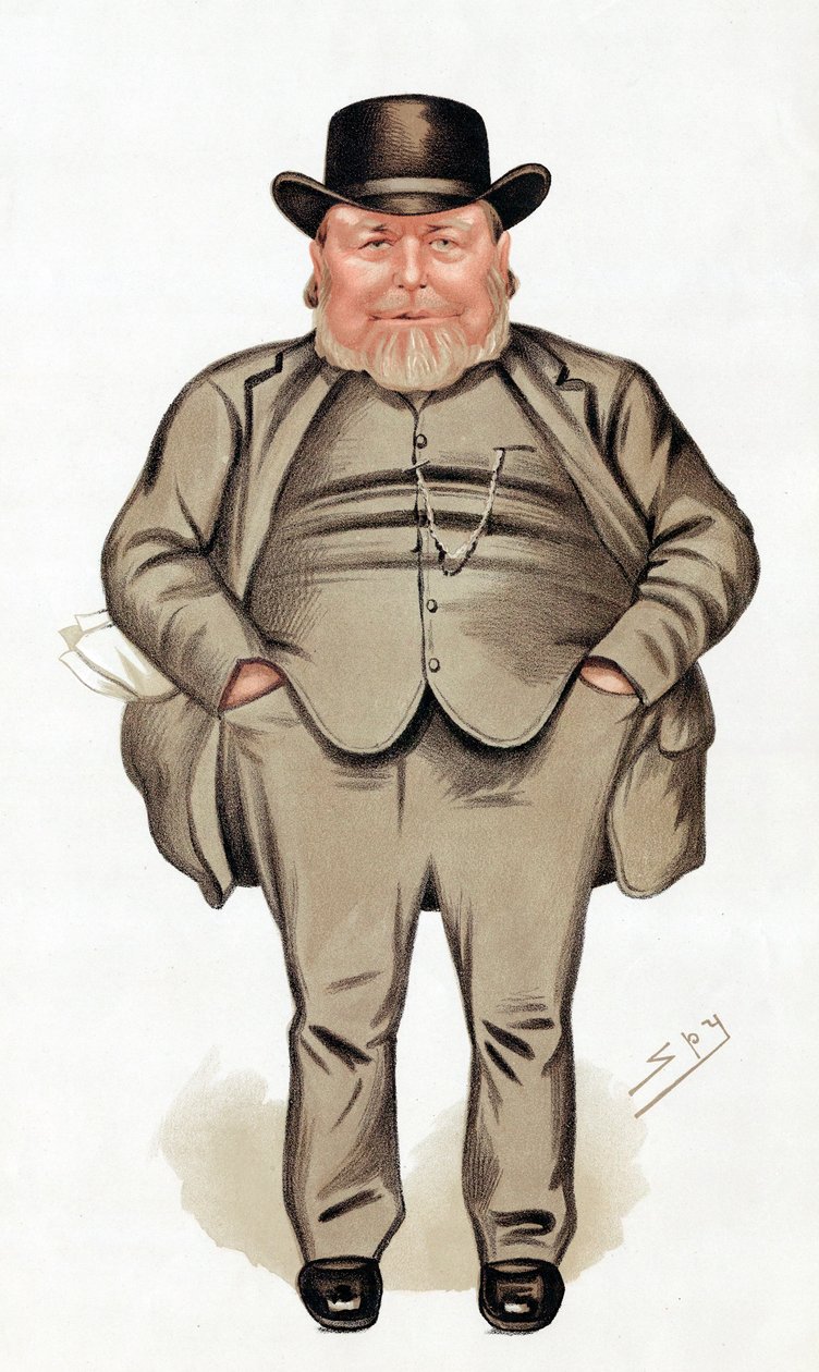 Joseph Arch 1826-1919, angielski robotnik rolny, związkowiec i polityk, 1886 autorstwa Leslie Matthew Ward