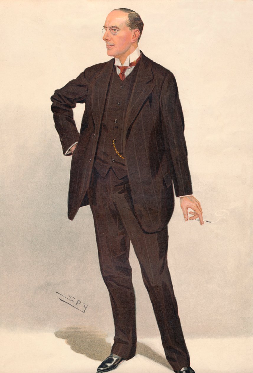 Pan Hugh Chisholm, 1911 autorstwa Leslie Matthew Ward