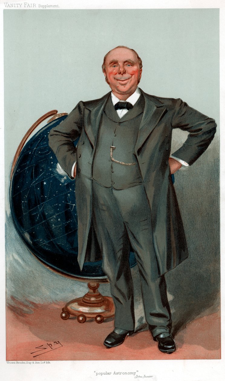 Robert Stawell Ball, brytyjski astronom, matematyk, wykładowca i popularyzator nauki, 1905 autorstwa Leslie Matthew Ward