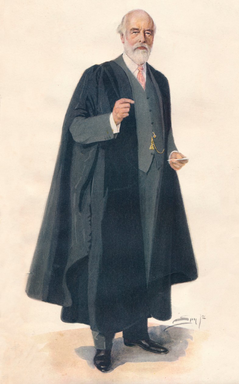 Sir Oliver Lodge, 1927 autorstwa Leslie Matthew Ward