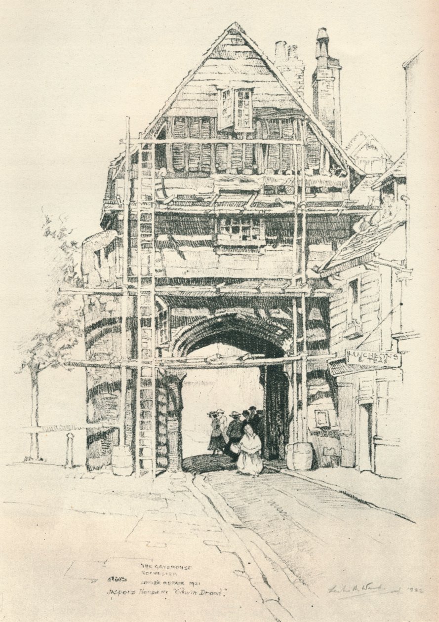 Brama Rochester, 1925 autorstwa Leslie Matthew Ward