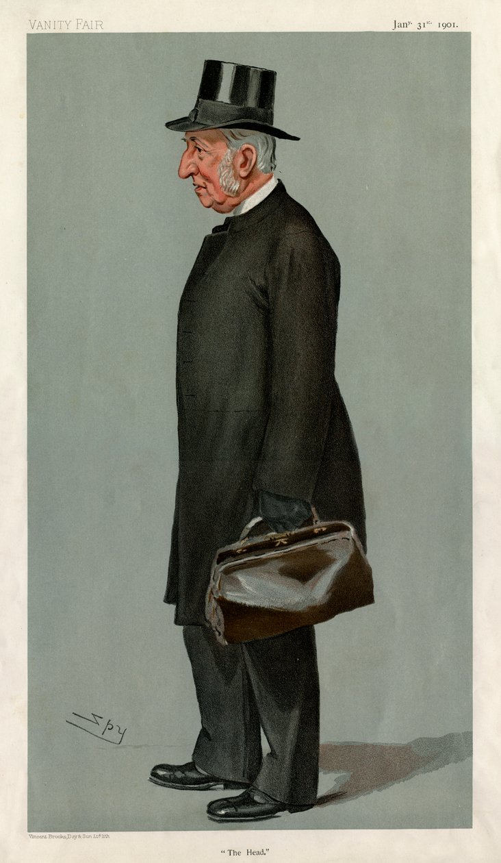Głowa, 1901 autorstwa Leslie Matthew Ward