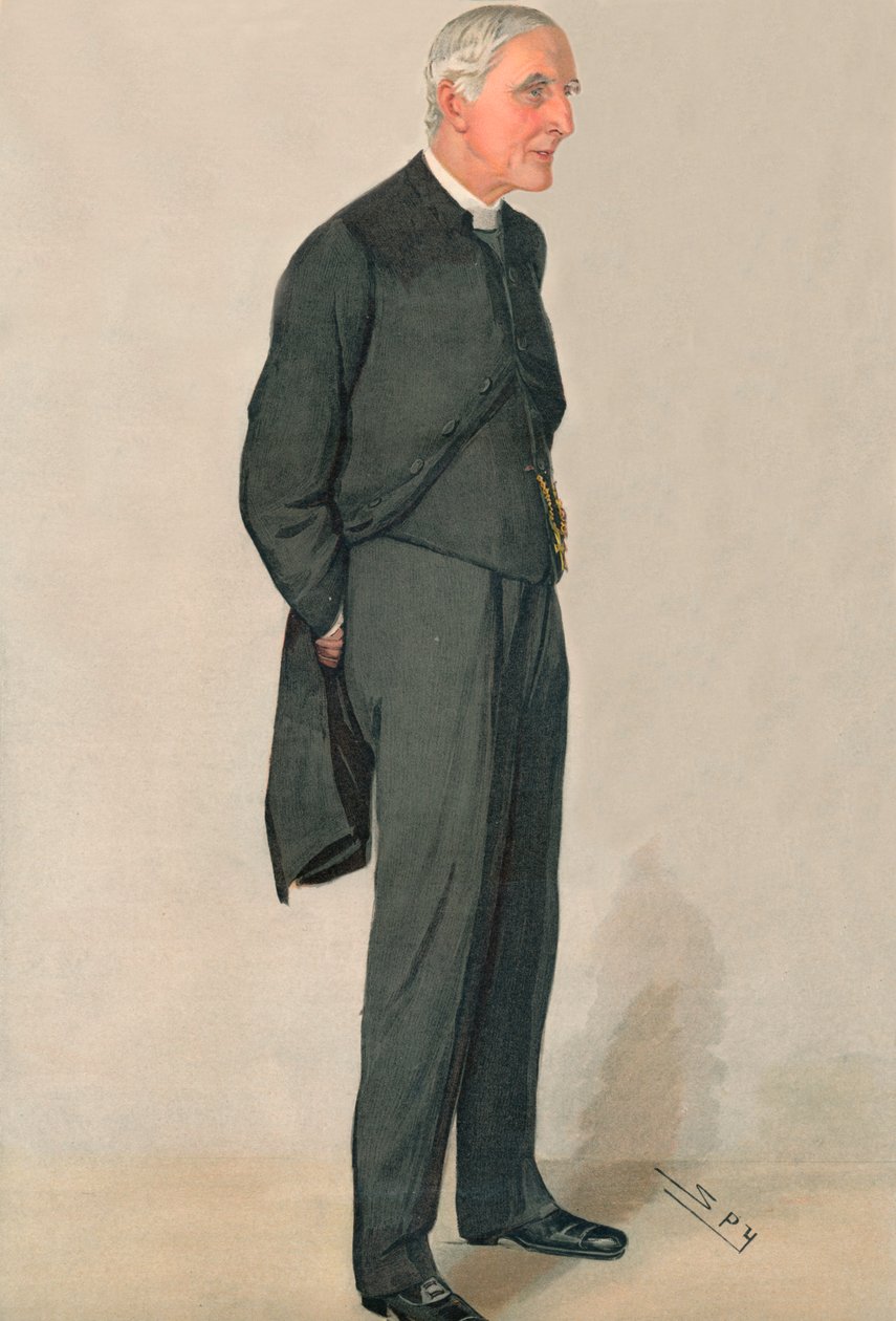 Wielebny Joseph Wood, DD Dyrektor Harrow, 1910 autorstwa Leslie Matthew Ward