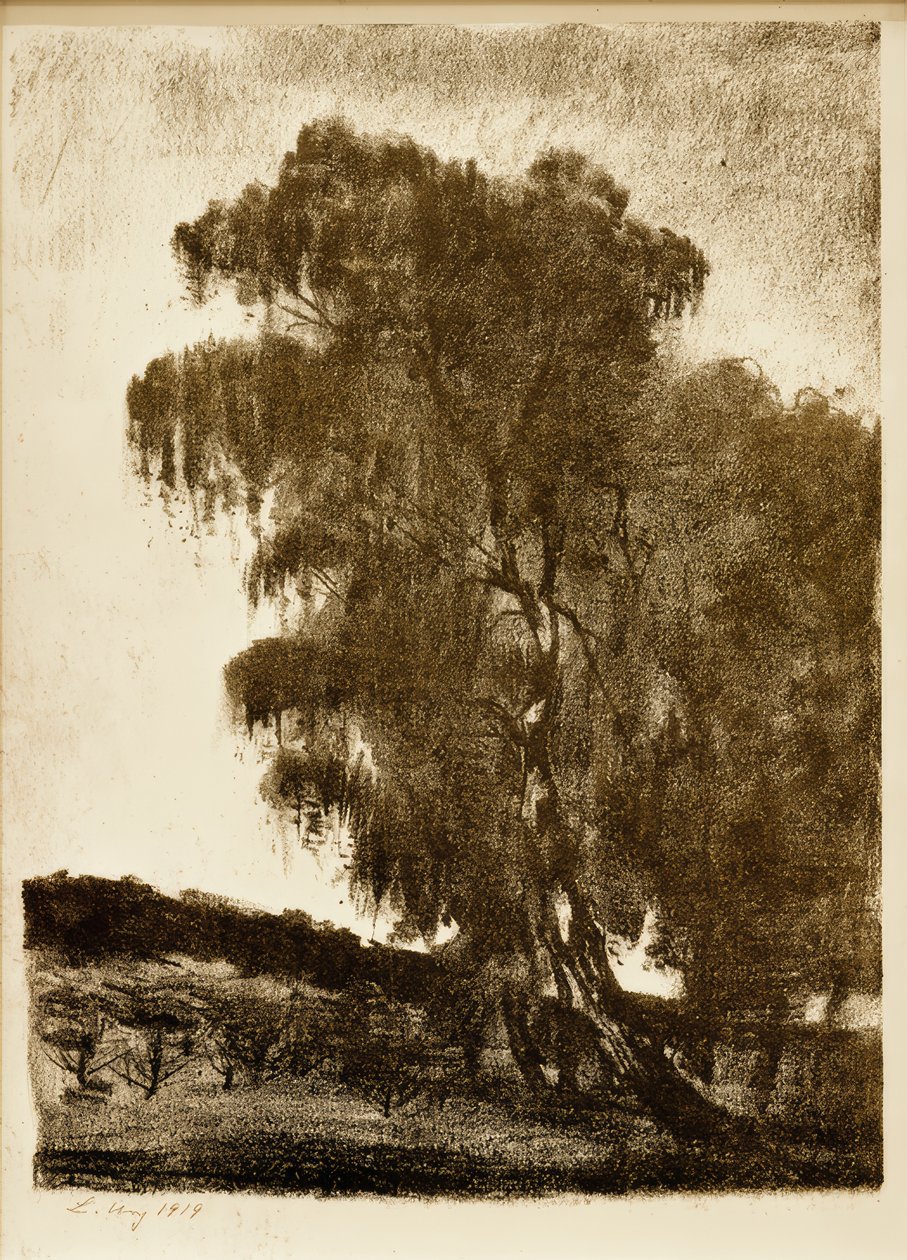 Birken autorstwa Lesser Ury