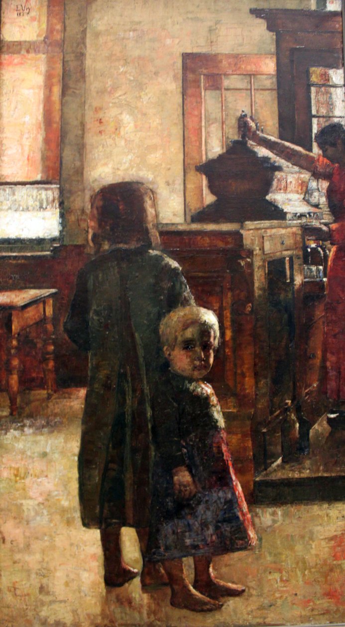 flamandzka tawerna autorstwa Lesser Ury