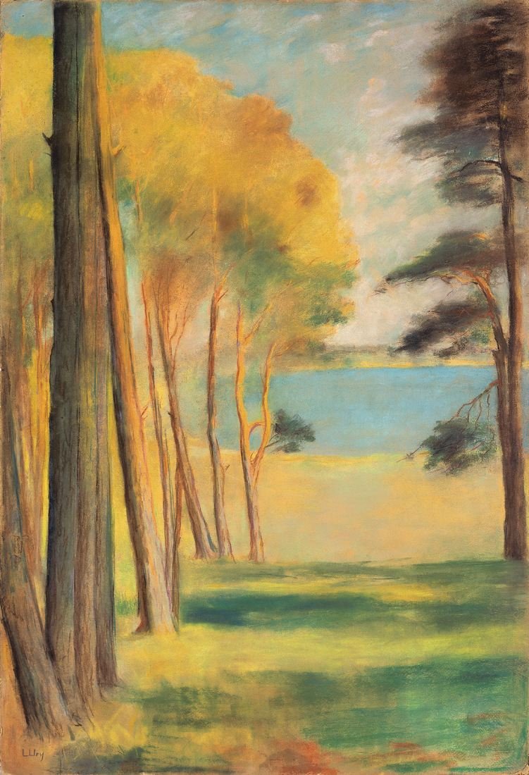 Havelsee z sosnami autorstwa Lesser Ury