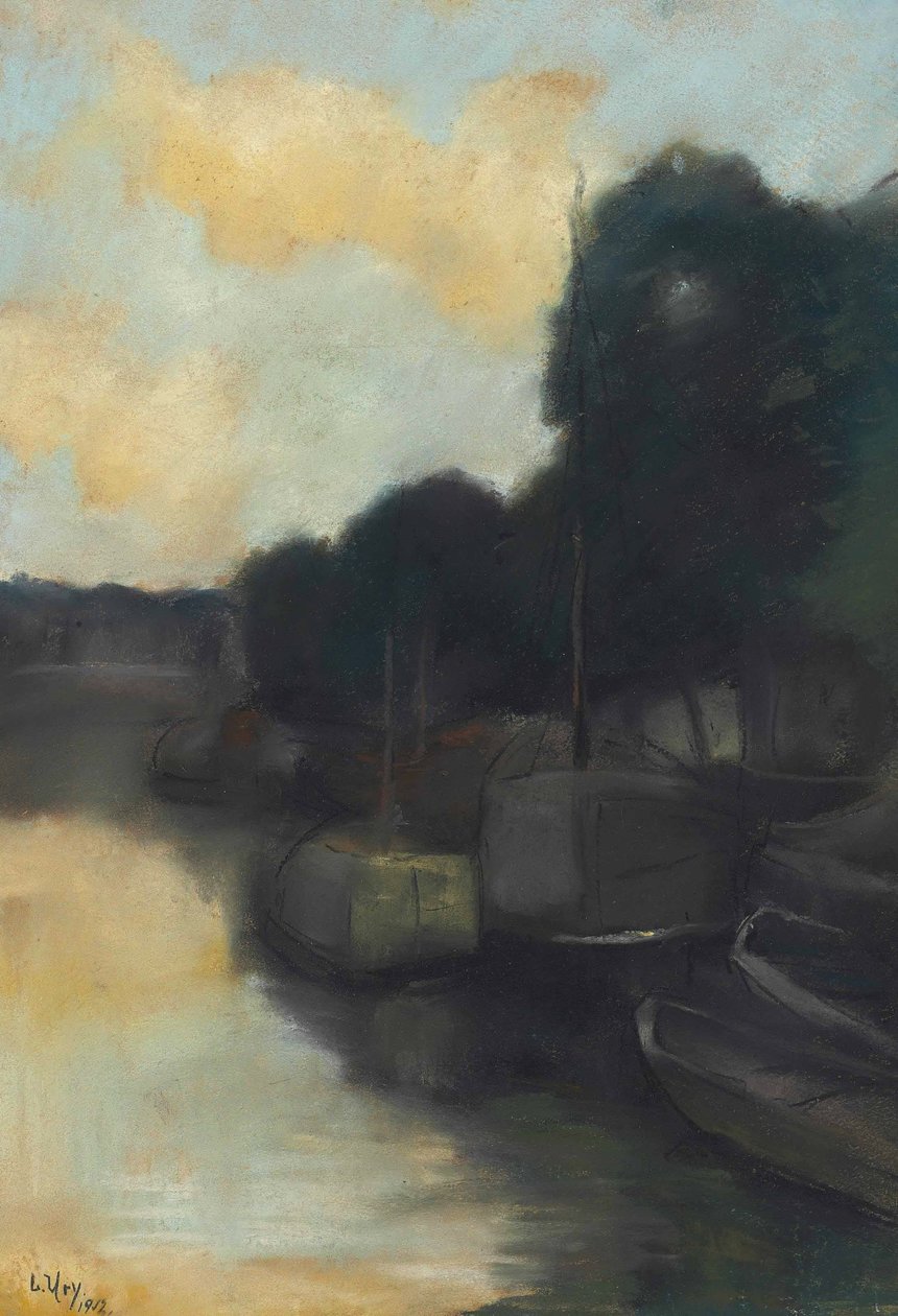 Na kanale autorstwa Lesser Ury