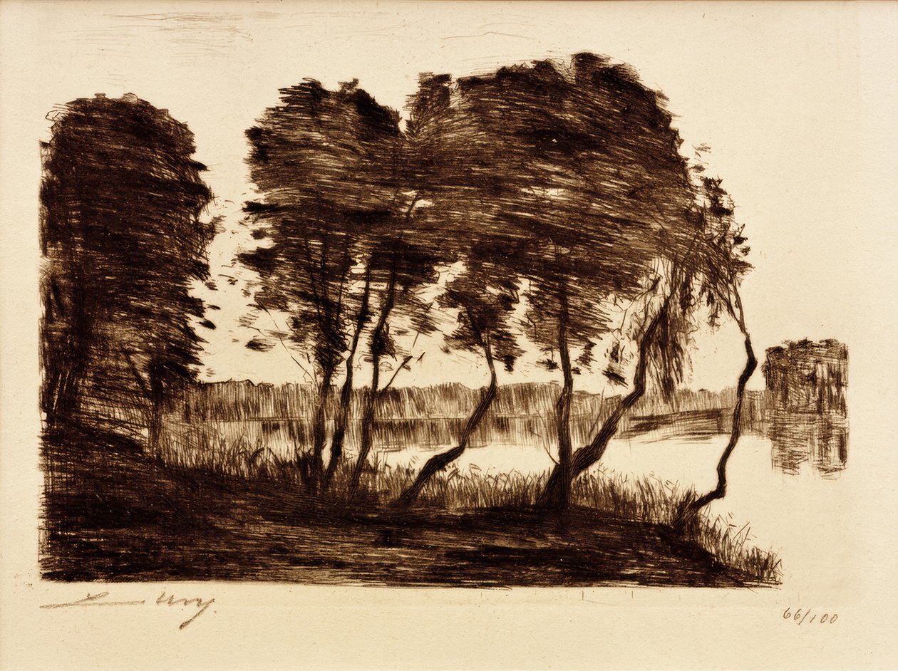 Schlachtensee I autorstwa Lesser Ury