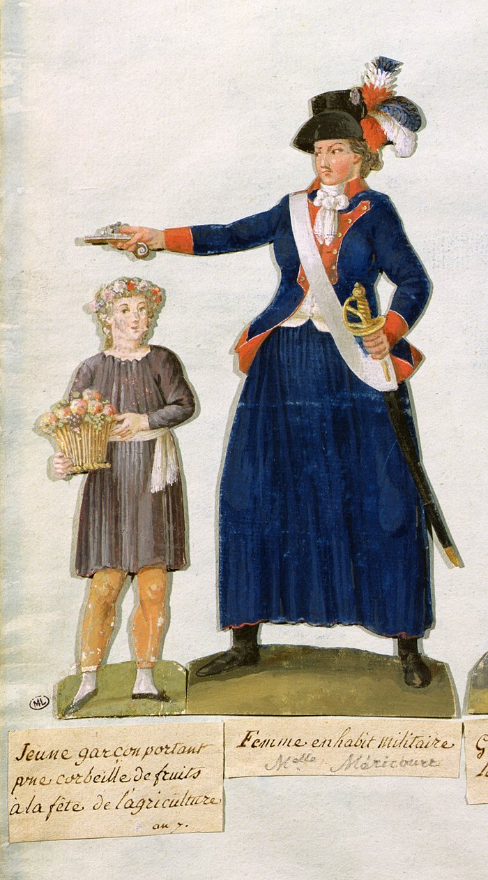 Theroigne de Mericourt (1762-1817) (дэлгэрэнгүй 247710)поли autorstwa Lesueur Brothers