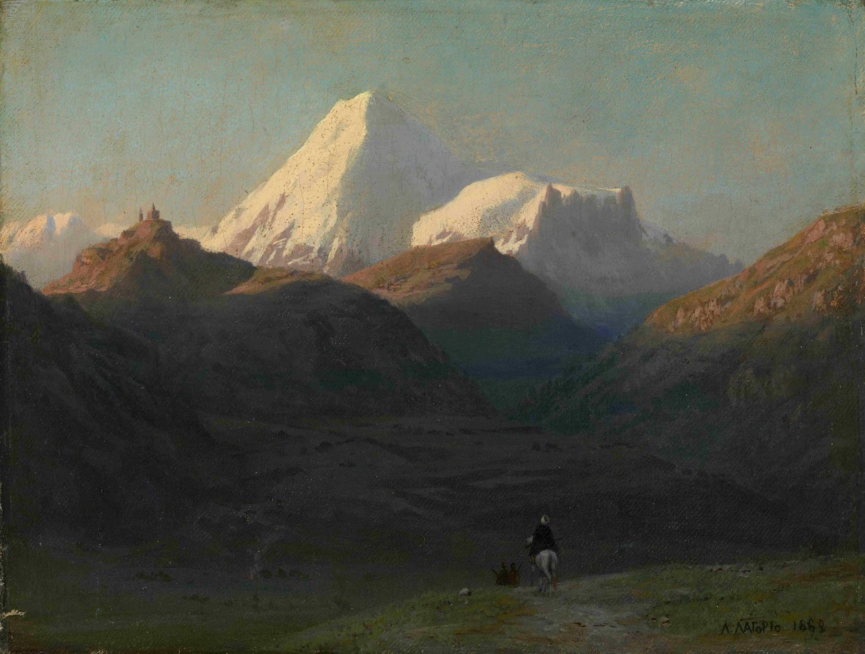 Krajobraz górski, 1868 autorstwa Lev Felixovich Lagorio