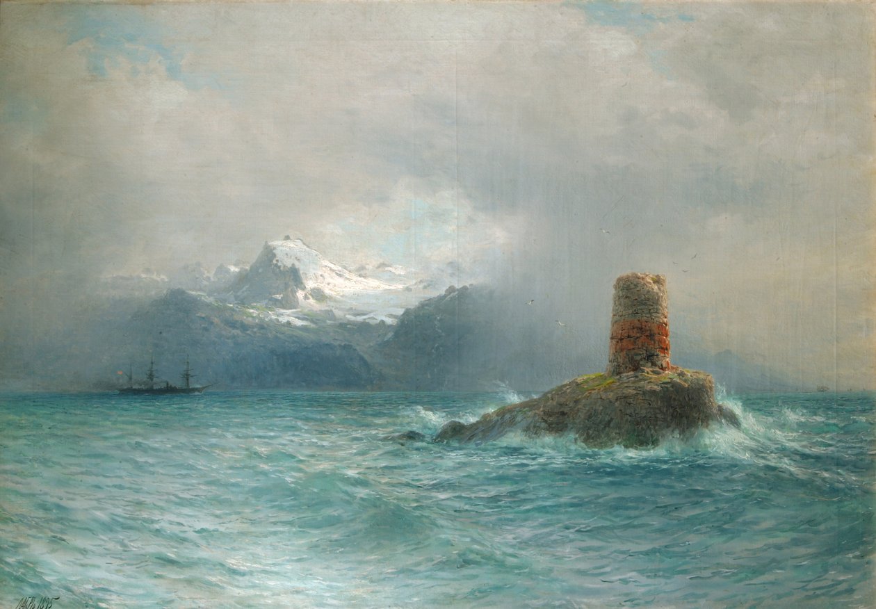 Lofoty, 1895 autorstwa Lev Felixovich Lagorio