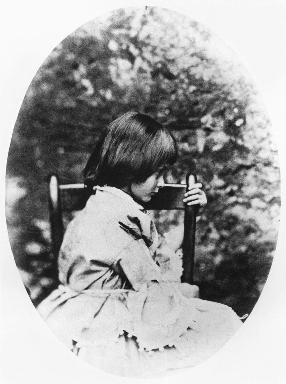 Alicja Pleasance Liddell (1852-1934) 1858 autorstwa Lewis Carroll