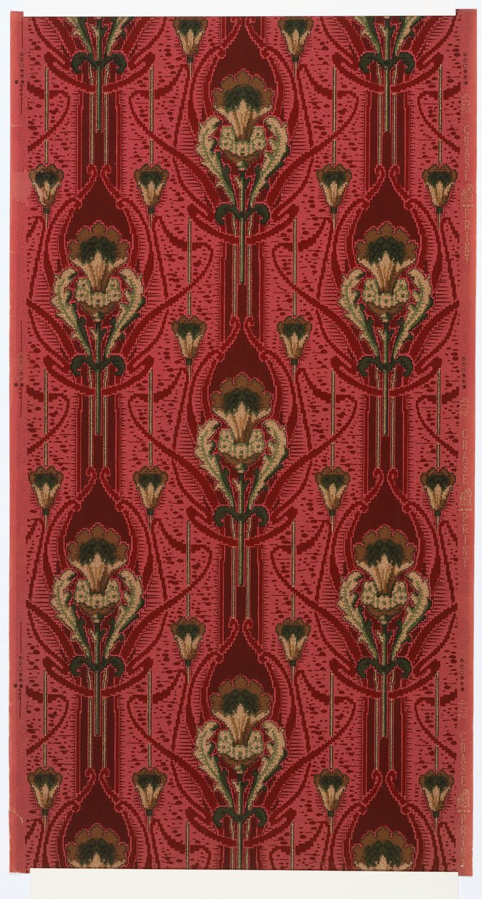 Ściana boczna autorstwa Lewis Chase Wall Paper Company