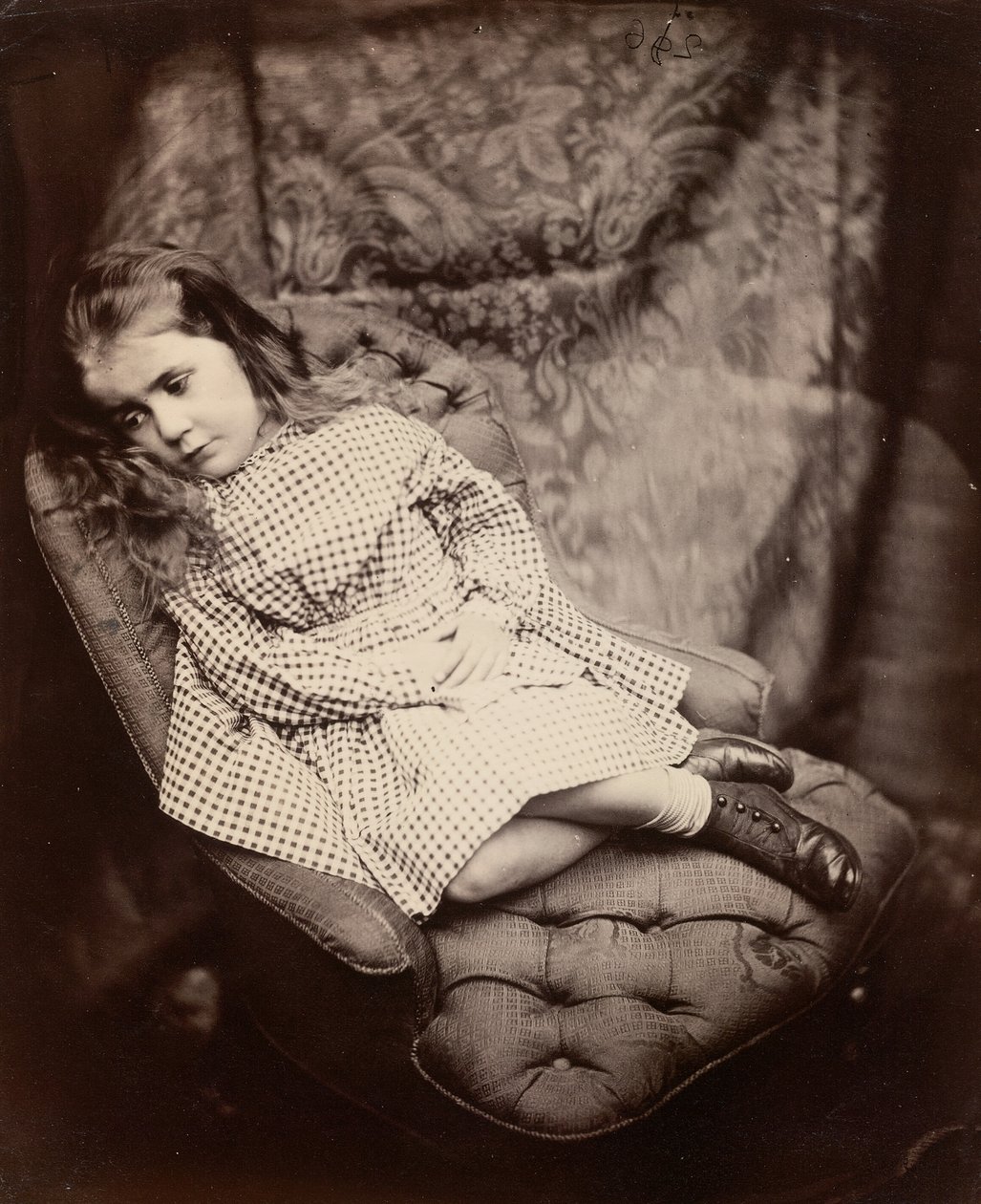 Margaret Frances Langton Clarke, 1864, wydrukowana ok. 1866. autorstwa Lewis Carroll