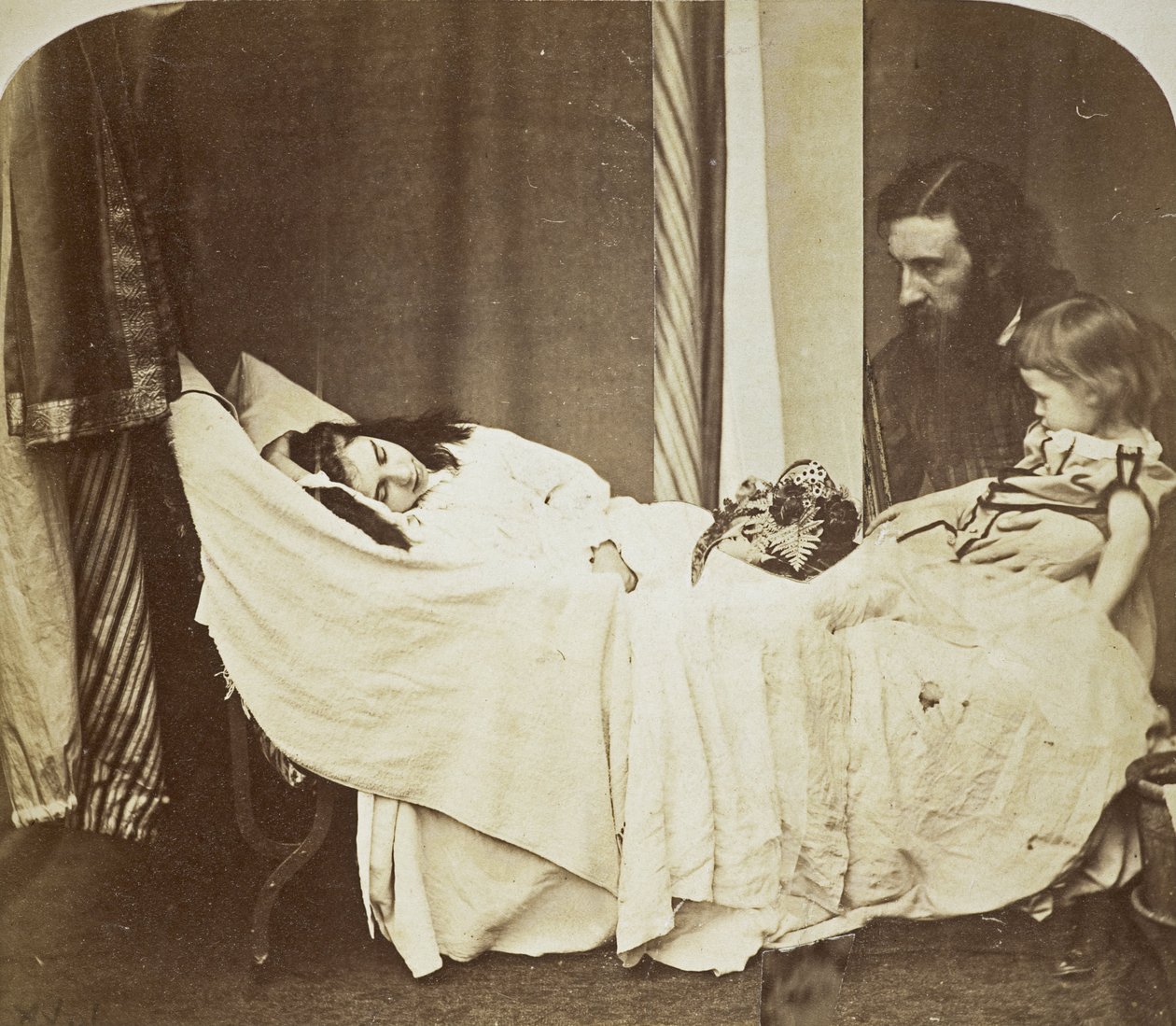 Mary J. MacDonald śni o swoim ojcu [George MacDonald] i bracie Ronaldzie autorstwa Lewis Carroll Rev. Charles Lutwidge Dodgson