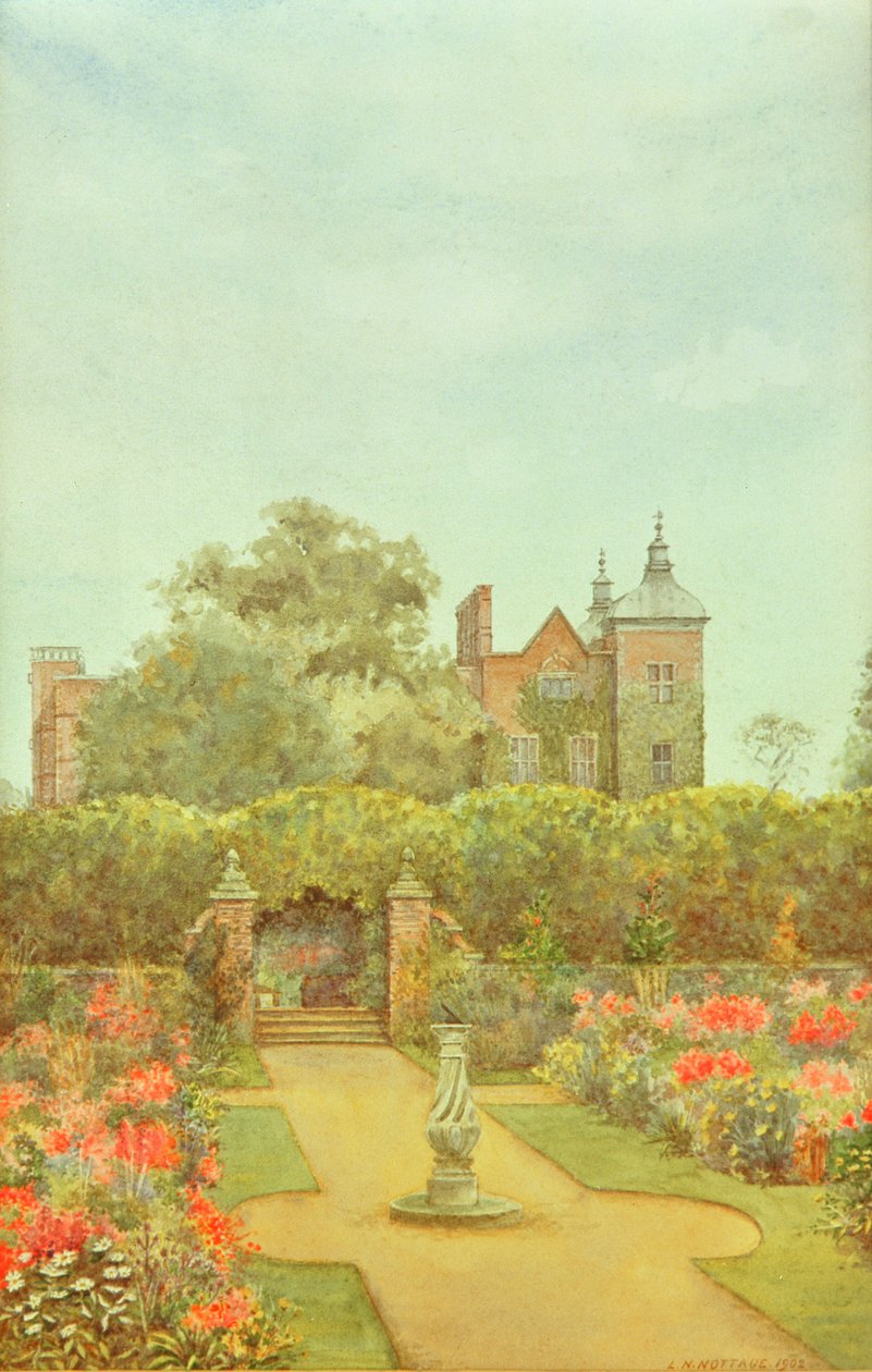 Dom Hatfieldów, 1902 autorstwa Lewis Nathaniel Nottage