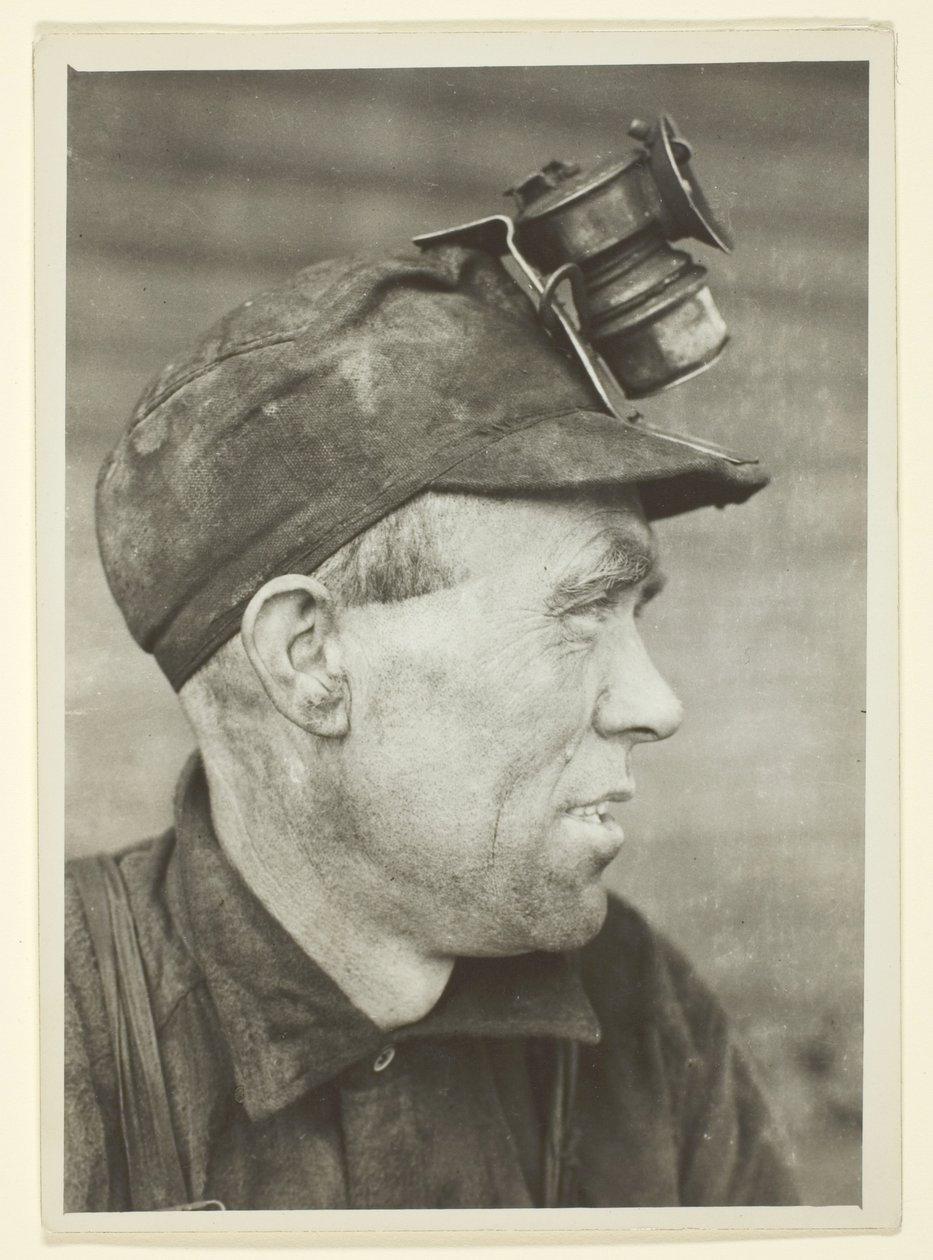 Angielski górnik z Pensylwanii autorstwa Lewis Wickes Hine