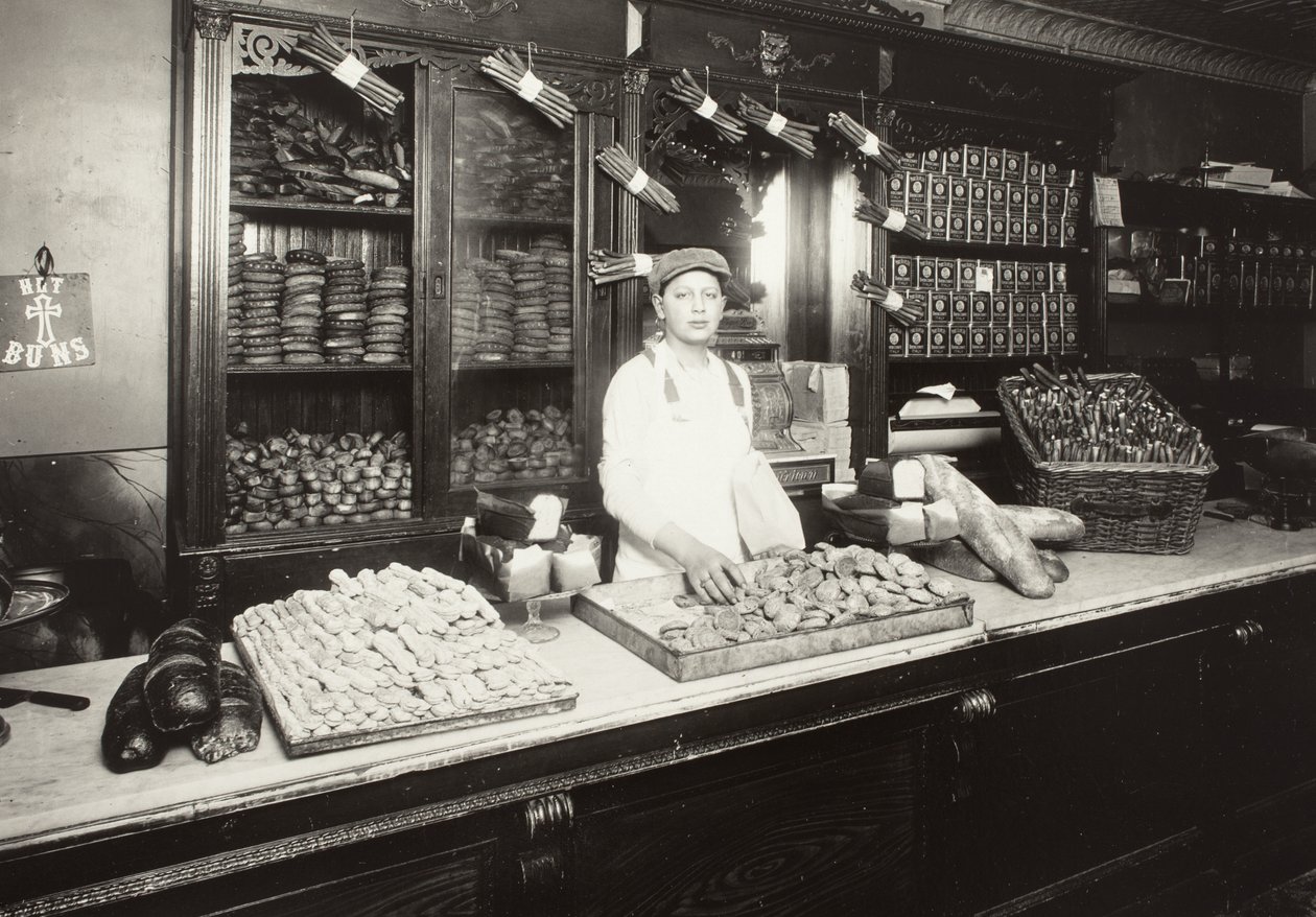 Chłopiec z piekarni autorstwa Lewis Wickes Hine