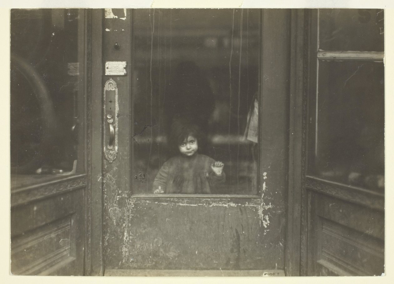 Slumsy w Chicago autorstwa Lewis Wickes Hine
