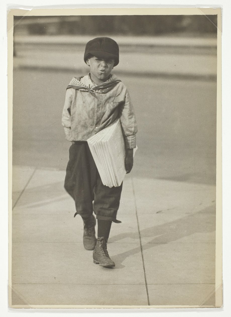 Dannie Mercurio, 150 Schottes Alley, Waszyngton D.C. autorstwa Lewis Wickes Hine