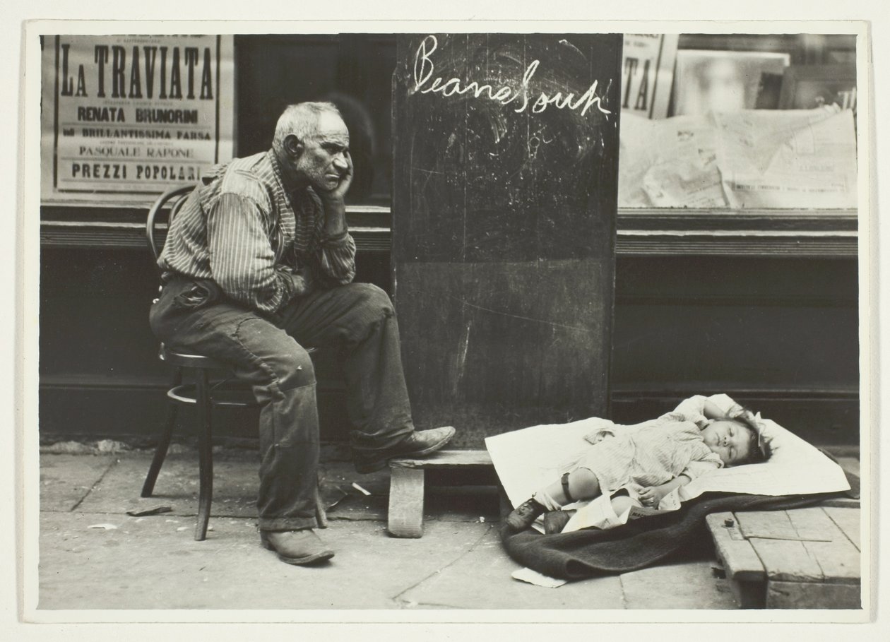 Świeże powietrze dla dziecka, New York East Side autorstwa Lewis Wickes Hine