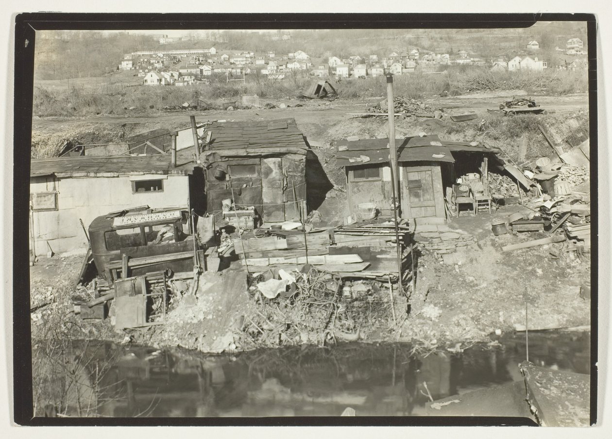 Dzielnica mieszkalna "poza pracą" w Patterson, New Jersey autorstwa Lewis Wickes Hine