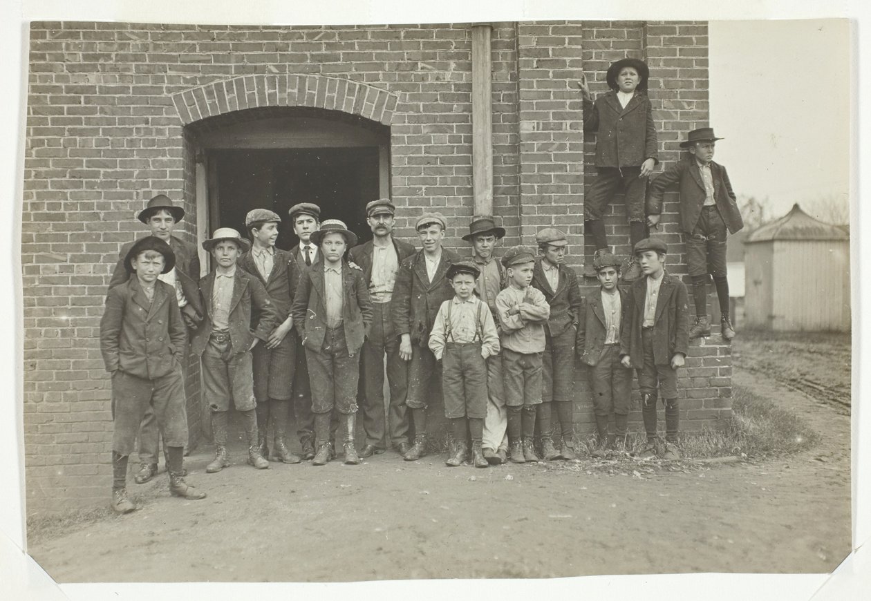 Godzina dwunasta, King Mfg. Co., Augusta, Georgia autorstwa Lewis Wickes Hine